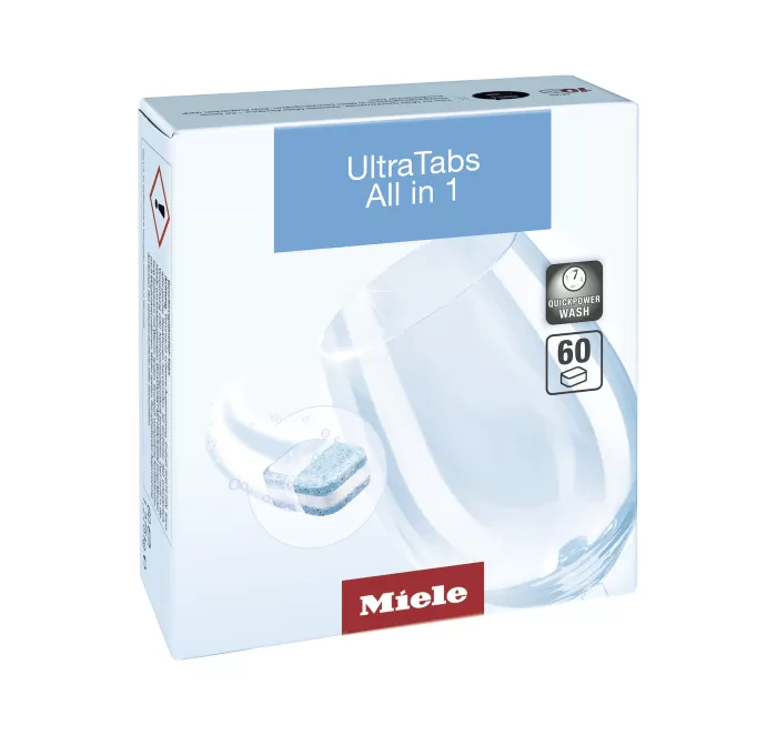 Таблетки для посудомоечной машины Miele Ultra Tabs Multi (3 уп. * 20 шт.)