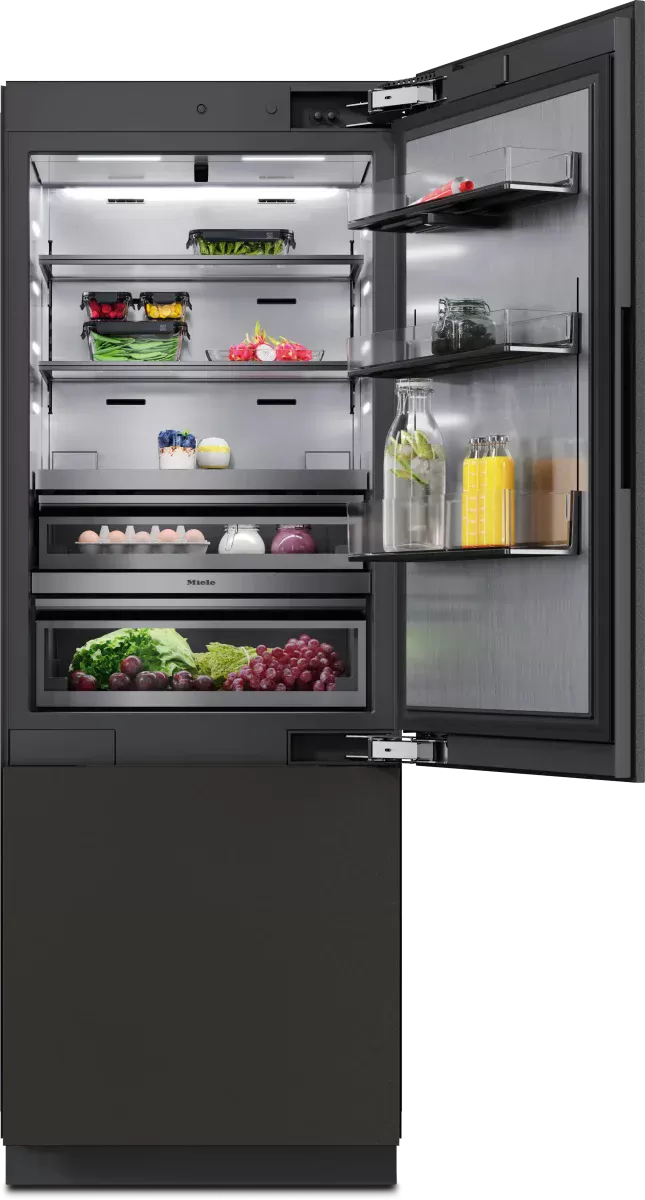 Встраиваемая холодильно-морозильная комбинация Miele KFMC 3834 R MasterCool