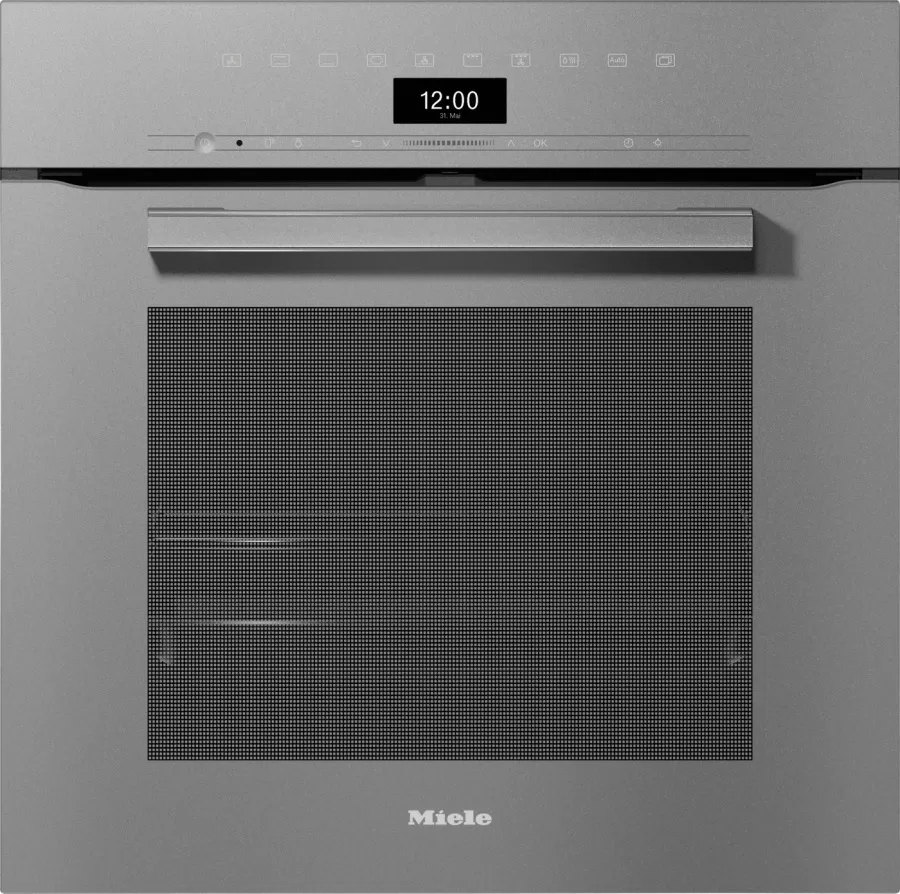Духовой шкаф с пароваркой Miele H7460B GRGR