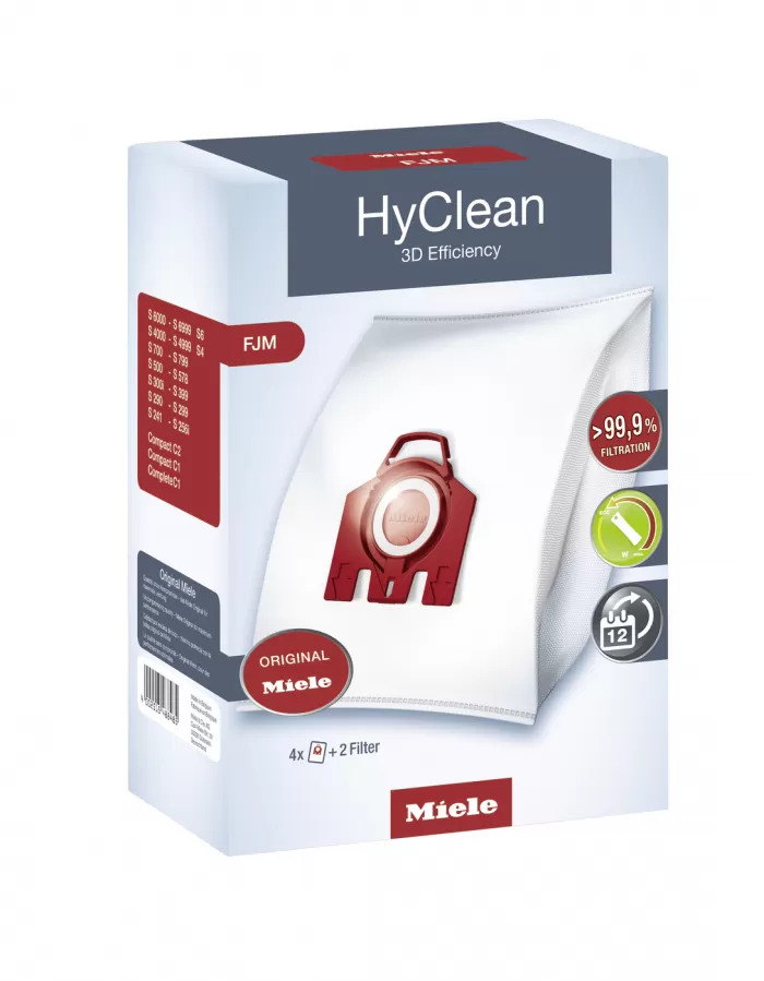 Мешки-пылесборники для пылесоса Miele FJM HyClean 3D Efficiency