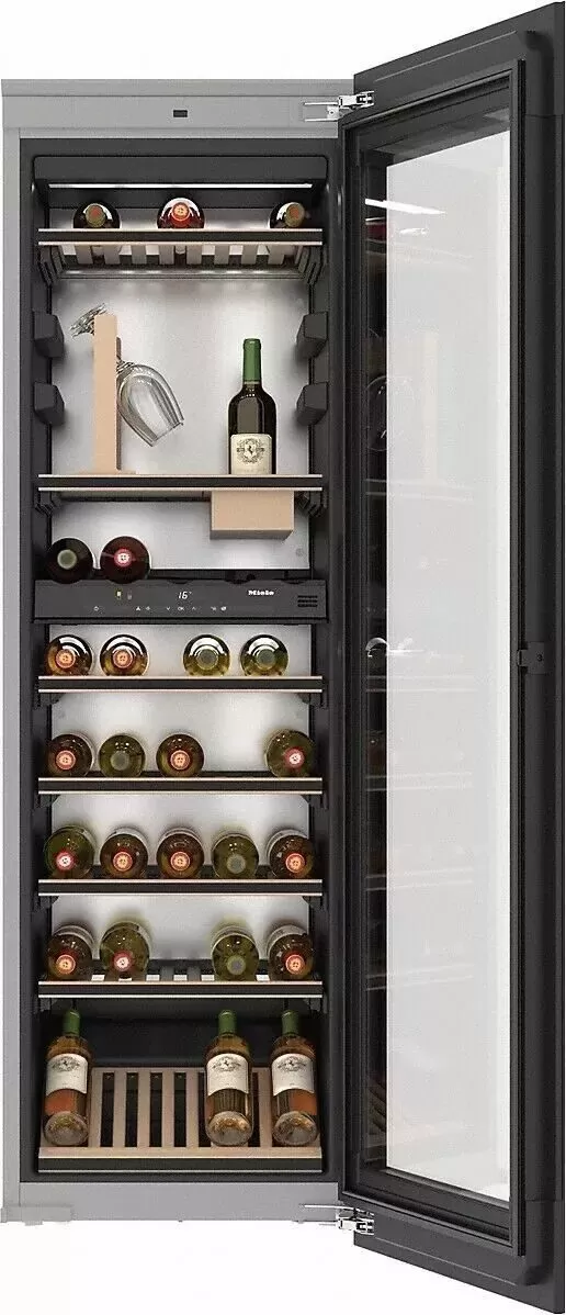 Винный холодильник Miele KWT6722iGS OBSW чёрный обсидиан