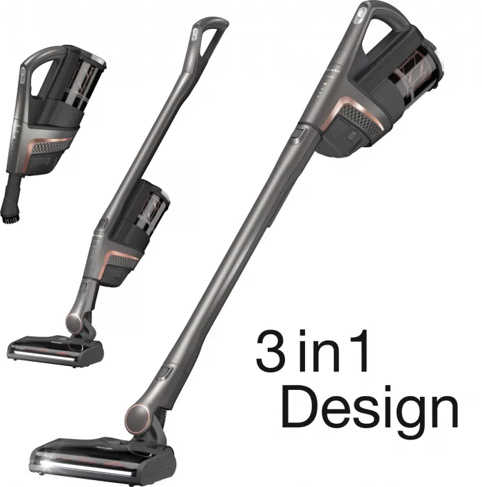Пылесос Miele SOML0 Triflex HX2 Pro серый инфинити вертикальный беспроводной с пылесборником