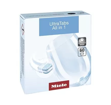 Таблетки для посудомоечной машины Miele Ultra Tabs Multi (3 уп. * 20 шт.)