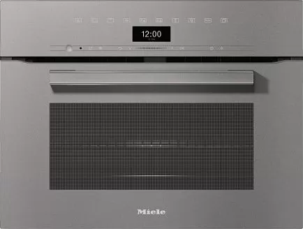 Духовой шкаф с СВЧ Miele H7440BM GRGR