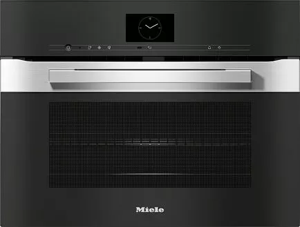 Духовой шкаф с СВЧ Miele H7640BM CLST