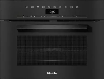 Духовой шкаф с СВЧ Miele H7440BM OBSW