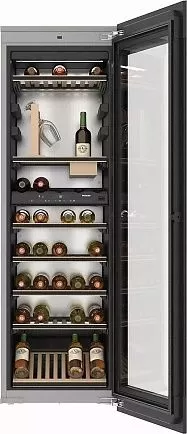 Винный холодильник Miele KWT6722iGS OBSW чёрный обсидиан
