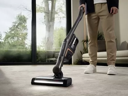 Пылесос Miele SOML0 Triflex HX2 Pro серый инфинити вертикальный беспроводной с пылесборником