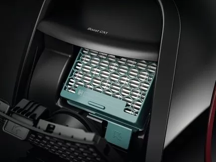 Пылесос Miele SNRF0 Boost CX1 чёрный обсидиан безмешковый с пылесборником