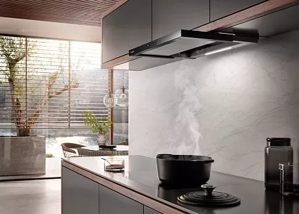 Встраиваемая вытяжка Miele DAS 2620 матовый черный